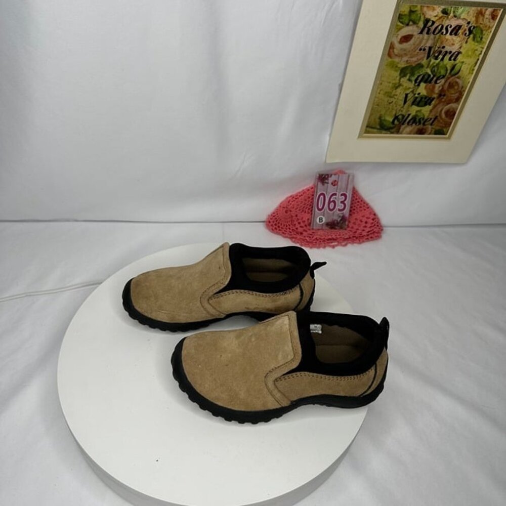 Sperry Kids Port Slip Ons Top Sliders Size 13M Tan - Picture 3 of 10